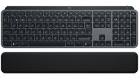 LOGITECH MX Keys S Plus Bluetooth Illuminated Keyboard with Palm Rest - GRAPHITE - US INT'L (920-011589)