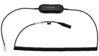 JABRA Desk phone cable for JABRA EVOLVE - RJ9 to 3,5 mm jack converter cable 2M.Desk phone compatibility Cisco models: 69xx, 79xx 8961, 99xx (88011-100)