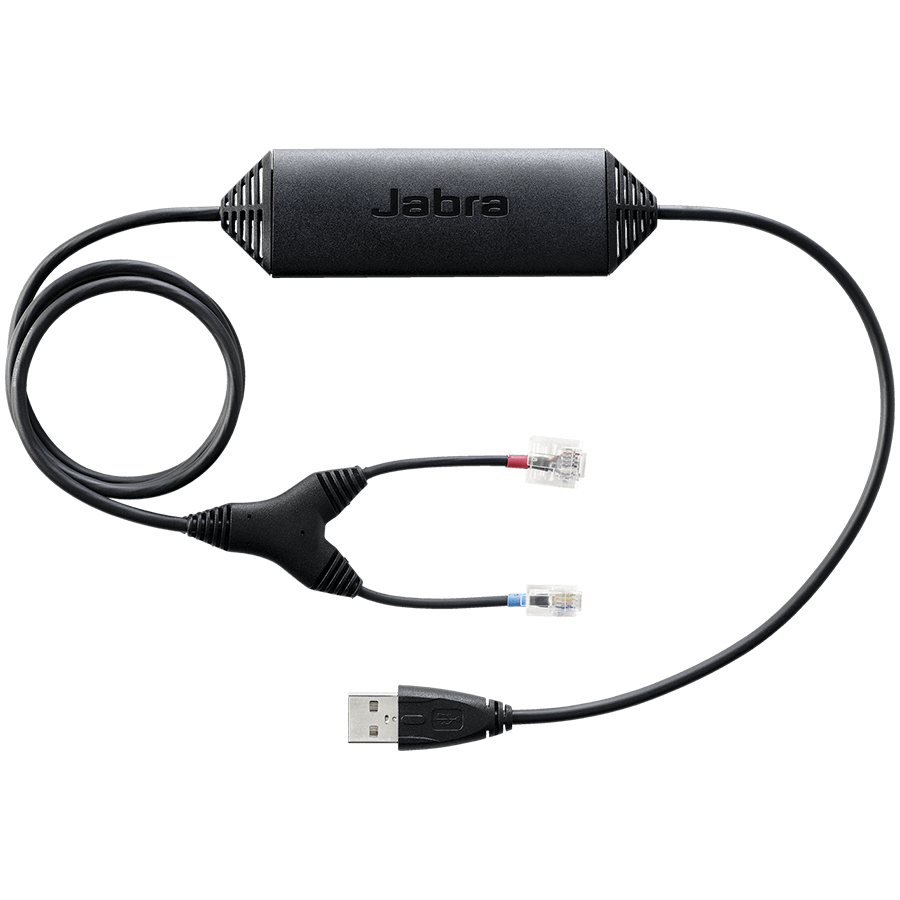 JABRA Link EHS-Adapter for 9120 DHSG, GN 93XX, PRO 94XX, PRO 920 and GO 6470 for electronically accepting calls for Cisco desk phones via USB(Cisco IP 8961, 9951 and 9971). this connection cord supports multiuse connection between desk phone and PC (14201-30)