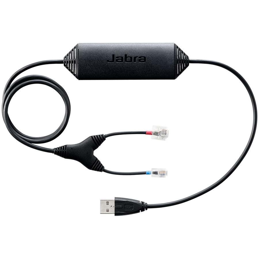 JABRA Link EHS-Adapter for 9120 DHSG, GN 93XX, PRO 94XX, PRO 920 and GO 6470 for electronically accepting calls for Nortel via USB (Nortel 1120, 1140 and 1150), connection cord supports multiuse connection between desk phone and PC (14201-32)