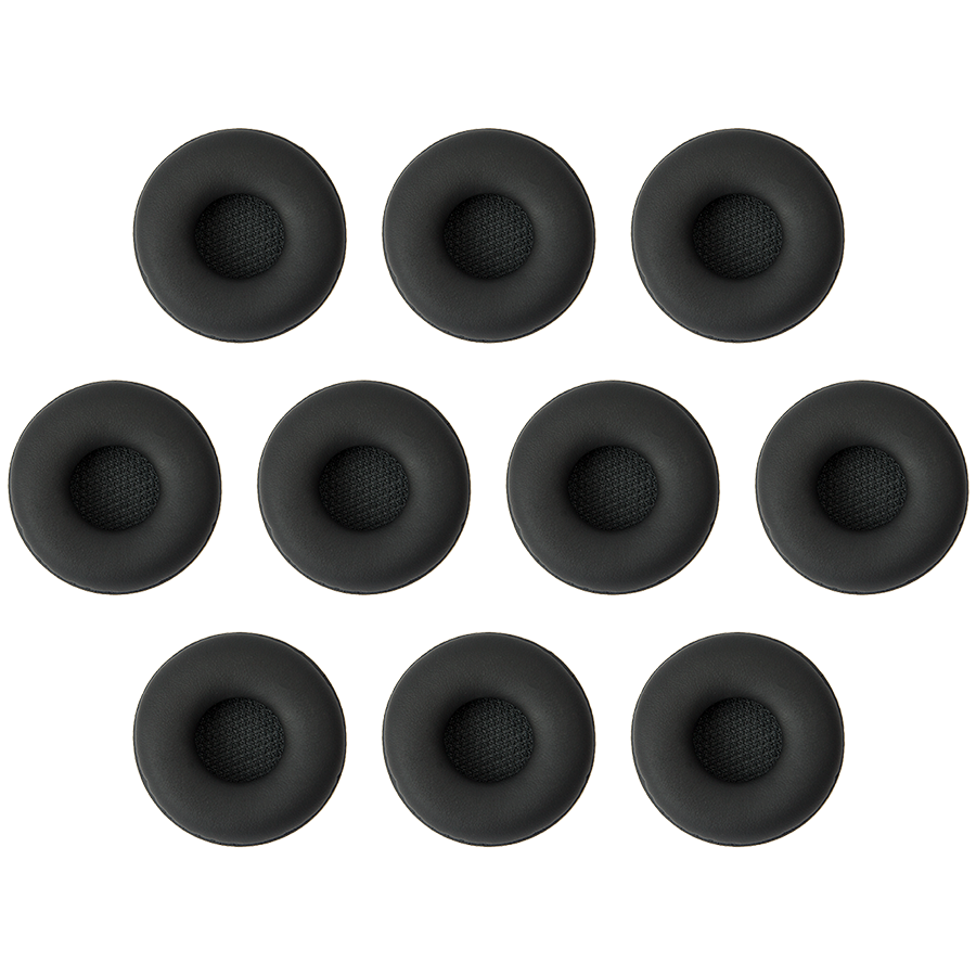 JABRA Leatherette ear cushion for JABRA BIZ 2400 II NEXT GENERATION - 10 pieces pack (standard/medium) (14101-48)