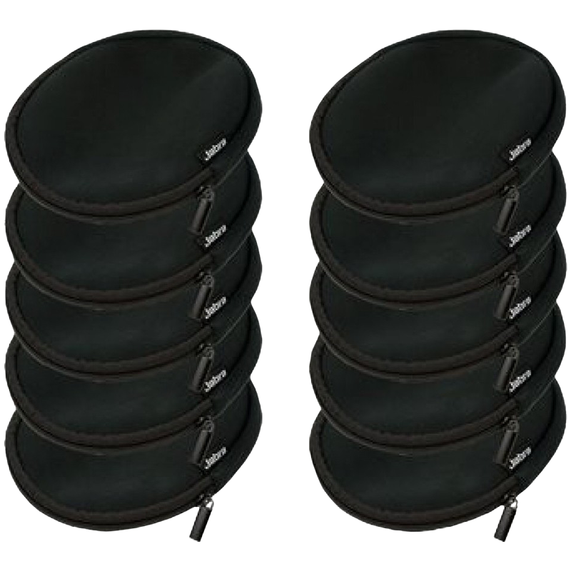 JABRA Nylon Headset carry pouch for JABRA BIZ 2400 (neoprene) - 10 pieces pack (14101-31)
