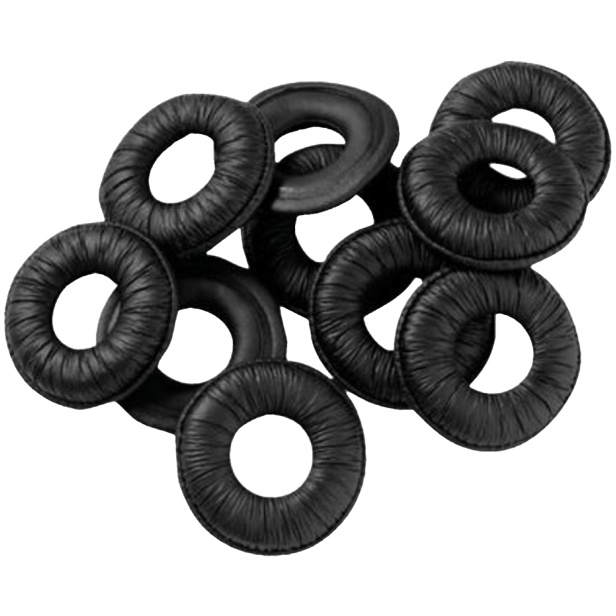 JABRA Leather Earcushion for Biz 1100,GN 2000, BIZ 1900 and BIZ 1500 - 10 units pack (14101-02)