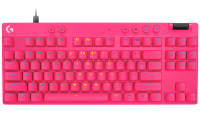 LOGITECH G PRO X TKL RAPID Gaming Keyboard - MAGENTA - US INT'L - USB - EMEA28i-935 - LINEAR (920-013253)