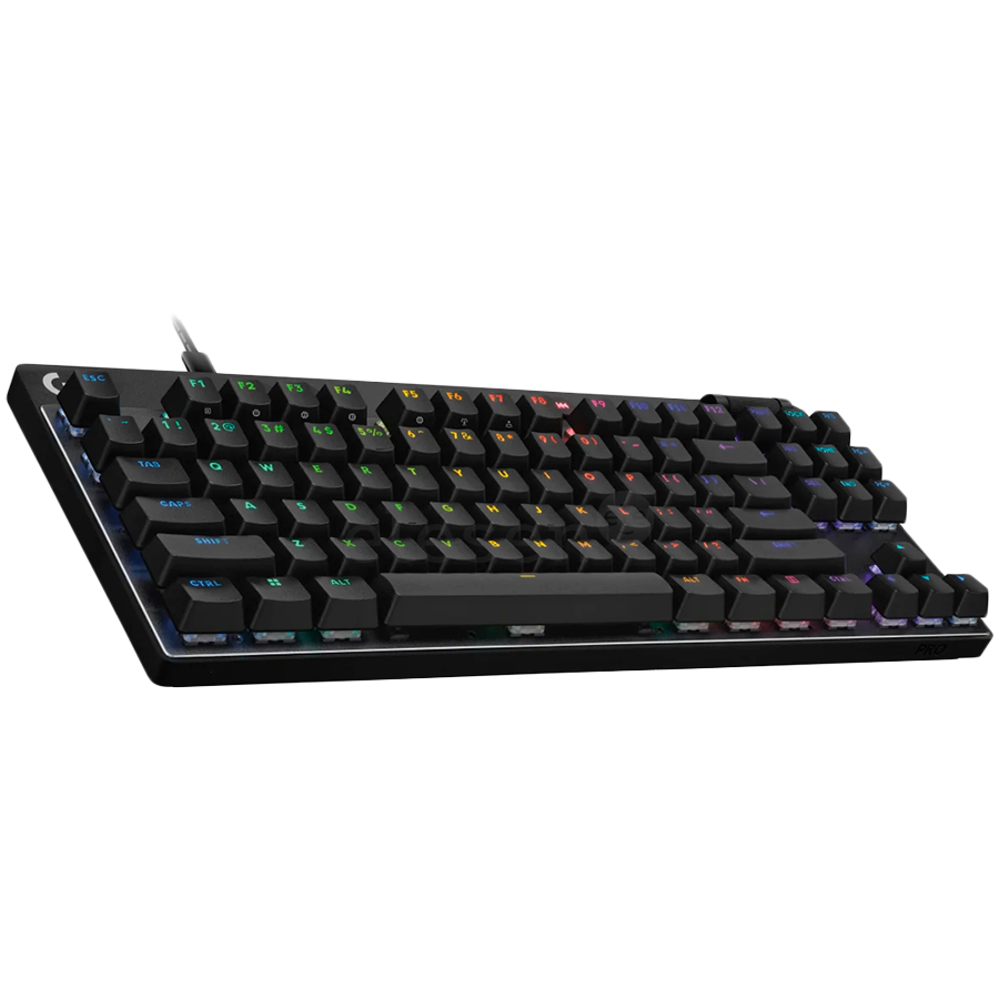 LOGITECH PRO X TKL RAPID Gaming Keyboard - BLACK - US INT'L - USB - EMEA28i-935 - LINEAR (920-013233) - imagine 2