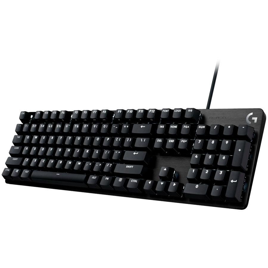 LOGITECH G413 SE Corded Mechanical Gaming Keyboard - BLACK - US INT'L - USB - TACTILE (920-010437) - imagine 4