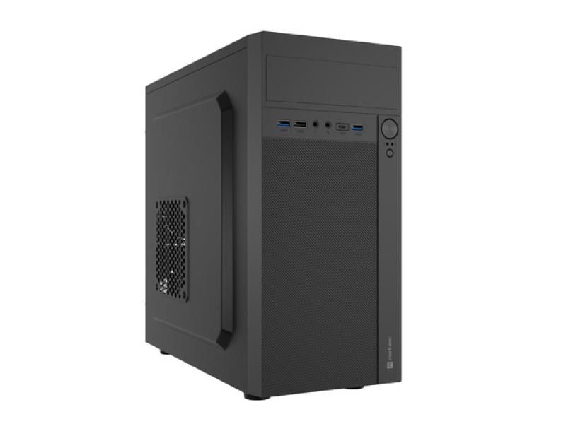 Carcasa NATEC HELIX Mini Tower NEGRU USB C, Sloturi Expansiune 4, Drive Bays: 3x3.5" 5x2.5" 1x5.25", Ventilatoare Suportate: 3 (spate: 1x80mm, lateral: 1x120mm, fata: 1x120mm), Ventilatoare Incluse: 1 (spate: 1x80mm), Format Placa De Baza Suportat: Mini-ITX, Micro-ATX, Lungime Maxima Placa Video (NPC-2171)