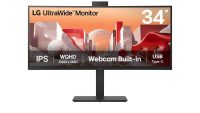 Monitor LG 34" 34BA85QE-B.AEU, Curvature: 3800R, Diagonal (inch): 34, Diagonal (cm): 86.7, Aspect ratio: 21:9, Panel: IPS, Resolution: 3440x1440, Refresh Rate: 60Hz, Response time GtG: 5ms, Brightness (max): 300 cd/m², Contrast (static) : 1000:1, Viewing angle: 178/178, Color Gamut Type: sRGB, Color (34BA85QE-B.AEU)