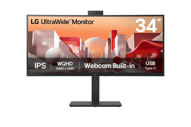 Monitor LG 34" 34BA85QE-B.AEU, Curvature: 3800R, Diagonal (inch): 34, Diagonal (cm): 86.7, Aspect ratio: 21:9, Panel: IPS, Resolution: 3440x1440, Refresh Rate: 60Hz, Response time GtG: 5ms, Brightness (max): 300 cd/m², Contrast (static) : 1000:1, Viewing angle: 178/178, Color Gamut Type: sRGB, Color (34BA85QE-B.AEU)