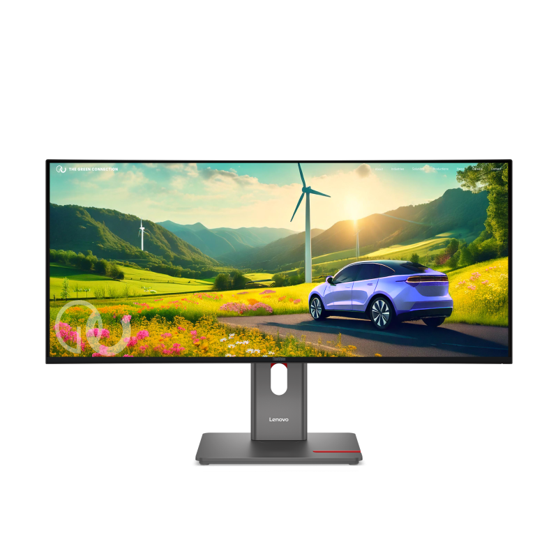 Lenovo ThinkVision P34WD-40. Display diagonal: 86.4 cm (34"), Display resolution: 3440 x 1440 pixels, HD type: Wide Quad HD, Display technology: LCD, Response time: 6 ms, Native aspect ratio: 21:9, Viewing angle, horizontal: 178°, Viewing angle, vertical: 178°. Built-in speaker(s). Built-in USB (64ADGAT1EU)