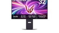 Monitor LG 31.5" 32GS95UV-B.AEU, Diagonal (inch): 31.5, Diagonal (cm): 80, Aspect ratio: 16:9, Panel: OLED, Resolution: 3840x2160, Refresh Rate: 240Hz, Response time GtG: 0.03ms, Brightness (max): 275cd/m², Contrast (static) : 1.5M:1 , Viewing angle: 178/178, Color Gamut Type: DCI-P3 98.5%  (32GS95UV-B.AEU)