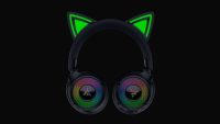 Casti wireless Razer Kraken Kitty V3 Pro, THX Spatial Audio, iluminare RGB, frecventa raspuns 20 Hz - 28 kHz, microfon detasabil unidirectional, negru (RZ04-05170300-R3M1)