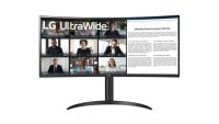 Monitor LG 34" 34WR55QK-B.AEU, Curvature: 1800R, Diagonal (inch): 34, Diagonal (cm): 86, Aspect ratio: 21:9, Panel: VA, Resolution: 3440x1440, Refresh Rate: 100Hz, Response time GtG: 5ms, Brightness (max): 300 cd/m², Contrast (static) : 3000:1, Viewing angle: 178/178, Color Gamut Type: sRGB 99% (34WR55QK-B.AEU)