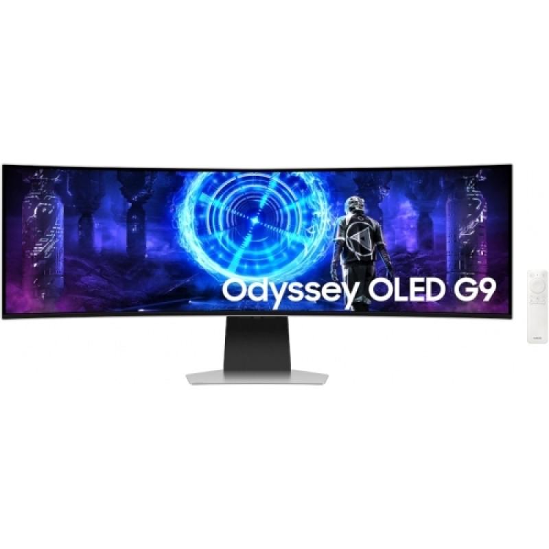 Monitor Samsung 49" LS49DG950SUXDU, Curvature: 1800R, Diagonal (inch): 49, Diagonal (cm): 124, Aspect ratio: 32:9, Panel: OLED, Resolution: 5120x1440, Refresh Rate: 240Hz, Response time GtG: 0.03ms, Brightness (max): 250 cd/m², Contrast (static) : 1M:1, Contrast (dynamic): Mega Infinity DCR, Viewing (LS49DG950SUXDU)