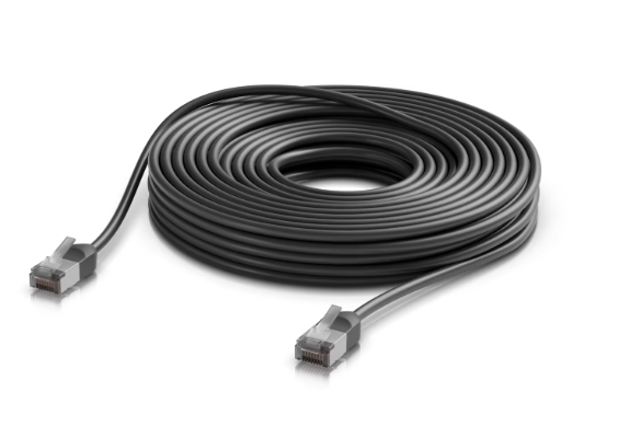 Ubiquiti UniFi Premium Patch Cable Outdoor - Black (UACC-Cable-Patch-Outdoor-C6A-15M-BK) - imagine 5