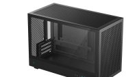 Carcasa DEEPCOOL CH260 Mini Tower NEGRU, Tempered Glass, Sloturi Expansiune: 4, Drive Bays: 1x3.5" 1x2.5", Ventilatoare Suportate: 6 (spate: 1x120mm sus: 3x120mm sau 2x140mm fata: 2x120mm), Format Placa De Baza Suportat: Mini-ITX, Micro ATX, Lungime Maxima Placa Video: 388mm/413mm fara ventilatoare (R-CH260-BKNGM0-G-1)