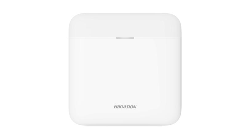Hikvision wireless repeater, DS-PR1-WE(B), Comunicatie bidirectionala 868 MHz, Afisaj cu led 3: Register/Signal (Green/Red), Power (Green), Fault (Amber),RF Distance:1600m (Open area), material: plastic, culoare:alb, dimensiuni: 150x150x25mm, greutate: 0.372 g (DS-PR1-WE(B))