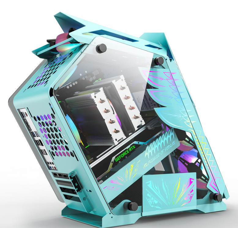 Carcasa PRO GAMING HERCULE BLUE Mid Tower ARGB (PRO GAMING HERCULE BLUE)