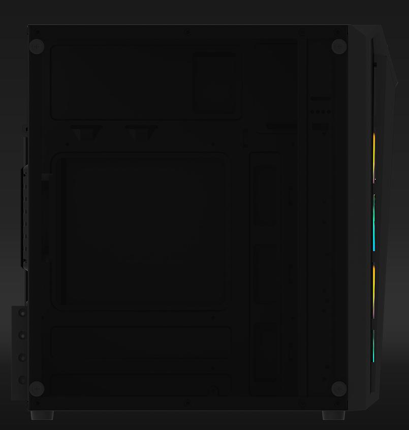 Carcasa AQYRIS BELLATRIX PRO Mini Tower RGB NEGRU (AQRYS_BELLATRIXPRO)