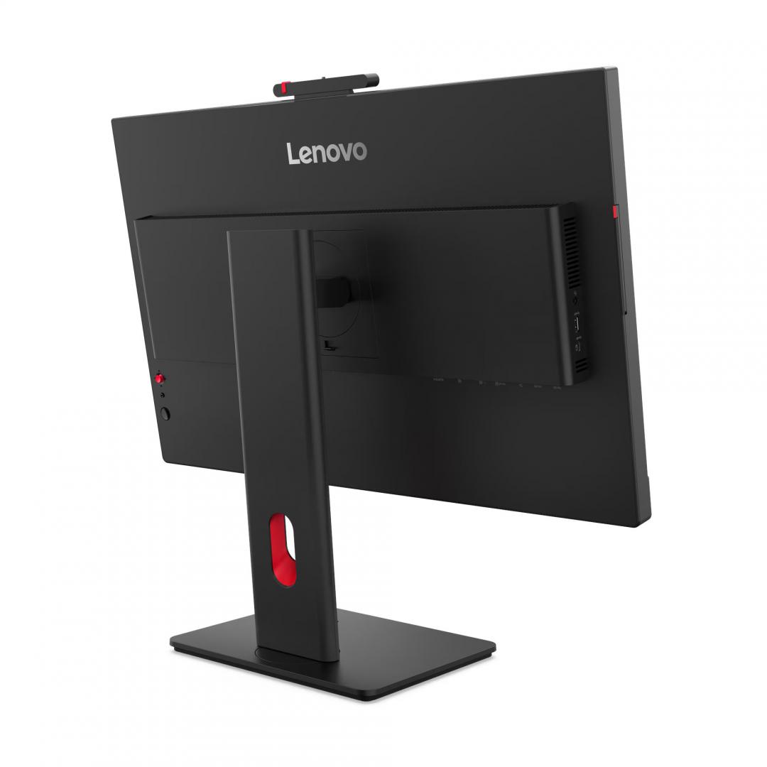 Lenovo ThinkVision T27QD-4v. Display diagonal: 68.6 cm (27"), Display resolution: 2560 x 1440 pixels, HD type: Quad HD, Display technology: LCD, Response time: 6 ms, Native aspect ratio: 16:9, Viewing angle, horizontal: 178°, Viewing angle, vertical: 178°. Built-in speaker(s). Built-in USB hub, USB (64B8UAT1EU)