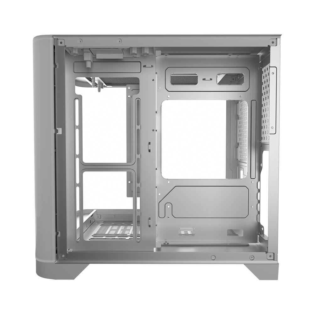 Carcasa 1STPLAYER UV5 Cube Tower ARGB ALB (UV5 WHITE)