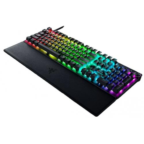 Tastatura mecanica Razer Huntsman V3 Pro Analog Optical, iluminare Razer Chroma RGB, US layout, neagra (RZ03-04970100-R3M1)