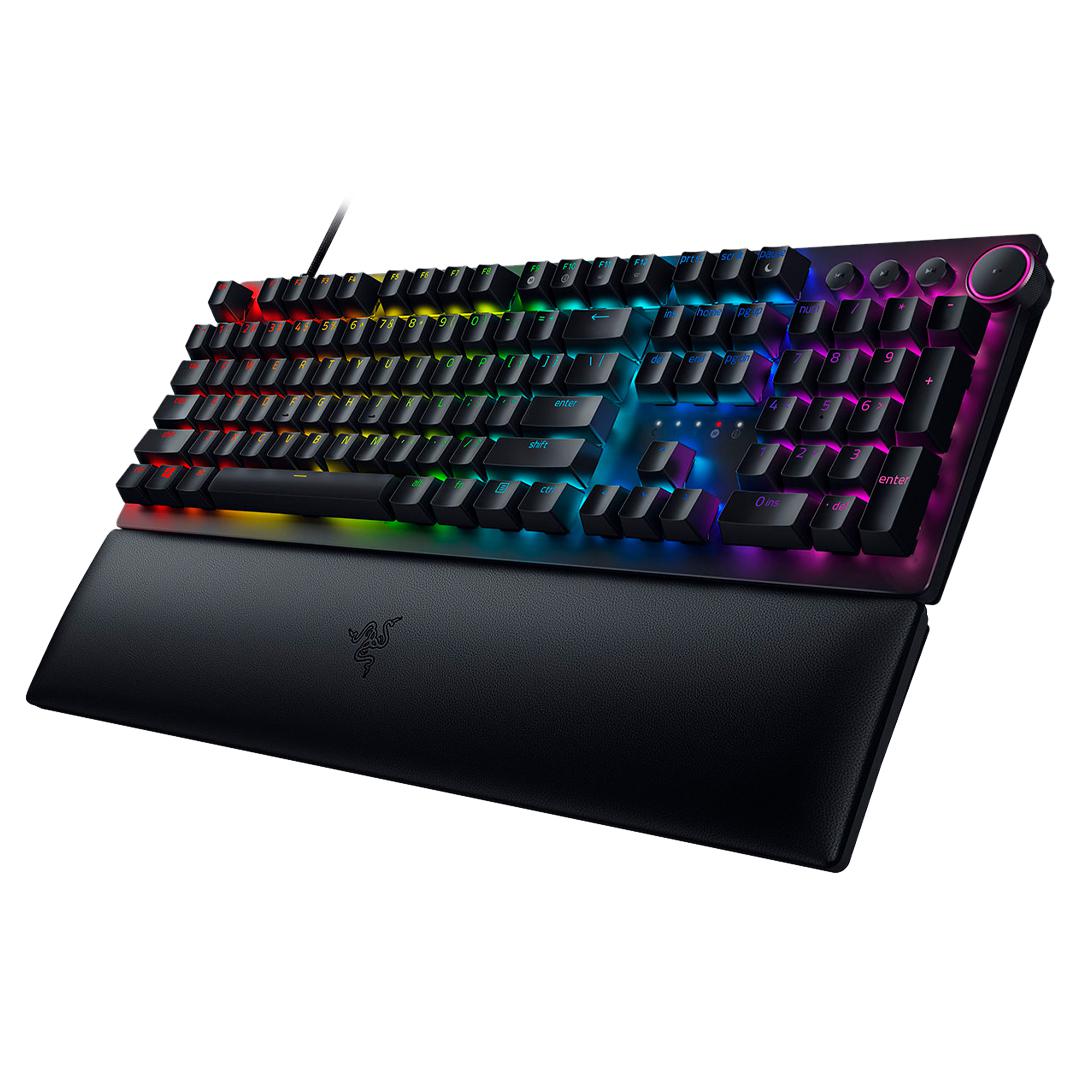 Tastatura Razer Huntsman V2 Linear, cu fir, neagra (RZ03-03930100-R3M1)