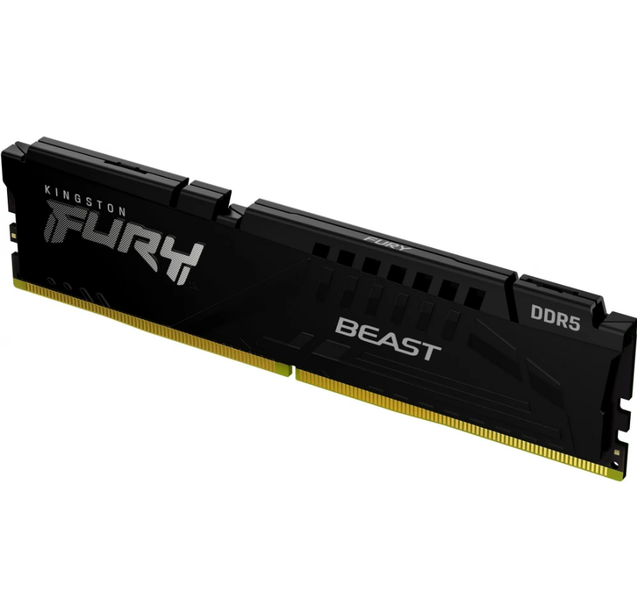 Memorie RAM Kingston FURY Beast 16GB DDR5 6000MHz CL30 (KF560C30BBE-16)
