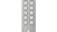 Cititor de proximitate cu tastatura Hikvision DS-K1T809EX, card sau PIN, maxim 1000 carduri si 1000 useri, cititor pentru carduri EM incorporat, Wiegand out, supports Wiegand 26/34, alimentare: 12 VDC, 1 A,  protectie: IP65, dimensiunii: 151 mm × 48 mm × 21.5 mm, montare aparenta. (DS-K1T809EX)