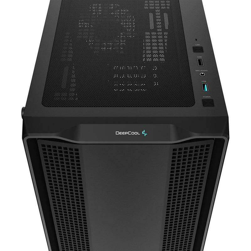 Carcasa DEEPCOOL CC360 Mid Tower ARGB NEGRU (R-CC360-BKAPM3-G-1)