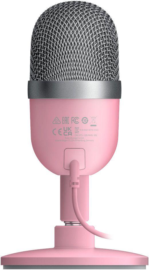 Microfon Razer Seiren V3 Mini Ultra Compact USB, roz (RZ19-05050200-R3M1)