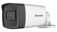 Camera supraveghere Turbo HD bullet Hikvision DS-2CE17H0T-IT3E(3.6mm) C, 5MP, POC, rezolutie 2560 × 1944 @20fps, iluminare 0.01 Lux @ (F2.0, AGC ON), 0 Lux cu IR, lentila 3.6mm, distanta IR 40m, Digital WDR, BLC, HLC, Global, 2D DNR, ICR, 1 HD analog output, alimentare 12 VDC si PoC, IP67 (DS-2CE17H0T-IT3E3C)