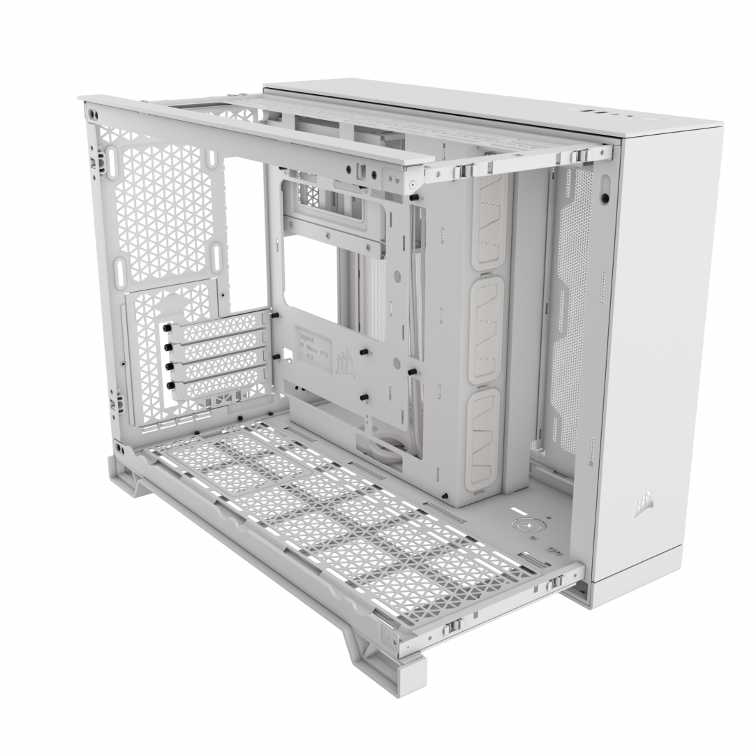 Carcasa CORSAIR 2500D AIRFLOW Micro ATX Dual Chamber ALB (CC-9011264-WW)