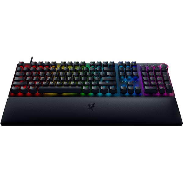 Tastatura Razer Huntsman V2 (Purple Switch) cu fir, negru (RZ03-03930300-R3M1)