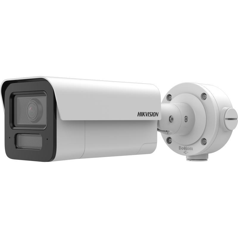 Camera de supraveghere IP Bullet 4MP Hikvision IDS-2CD5T47G2/V-XS(4MM), lentila fixa 4mm, iluminare min: Color: 0.0014 Lux @ (F1.0, AGC ON),B/W: 0.0005 Lux @ (F1.0, AGC ON),B/W: 0 Lux cu lumina alba, IR 80m, microfon incorporat, difuzor incorporat, interfata audio: 1/1, alarma: 1/1, 1x RS-485, slot (IDS-2CD5T47G2/V-XS(4MM))