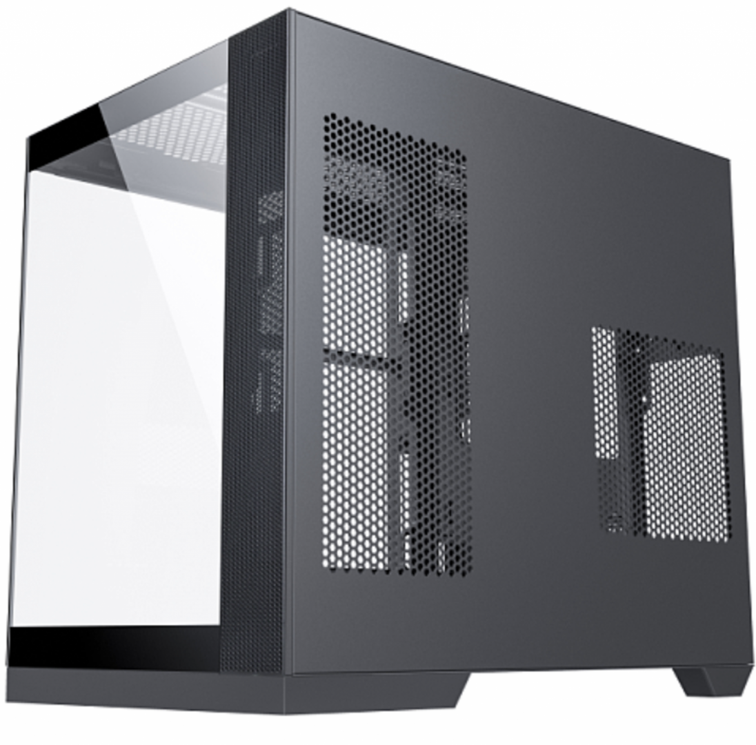 Carcasa gaming Serioux Shadow, fara sursa, tip middle towe, USB2.0x+HD Audio, USB3.0, porturi rezervate pentru ventialtor: MN 2x120mm ventilatoare ARGB (incluse), spate:1x120mm ventilator RGB (inclus), sus 3x120mm/2x140mm, controler 4 porturi, drive bays: HDD de 3.5'' x2, SSd de 2.5'' x1, Sloturi (SRXC-SHADOW)