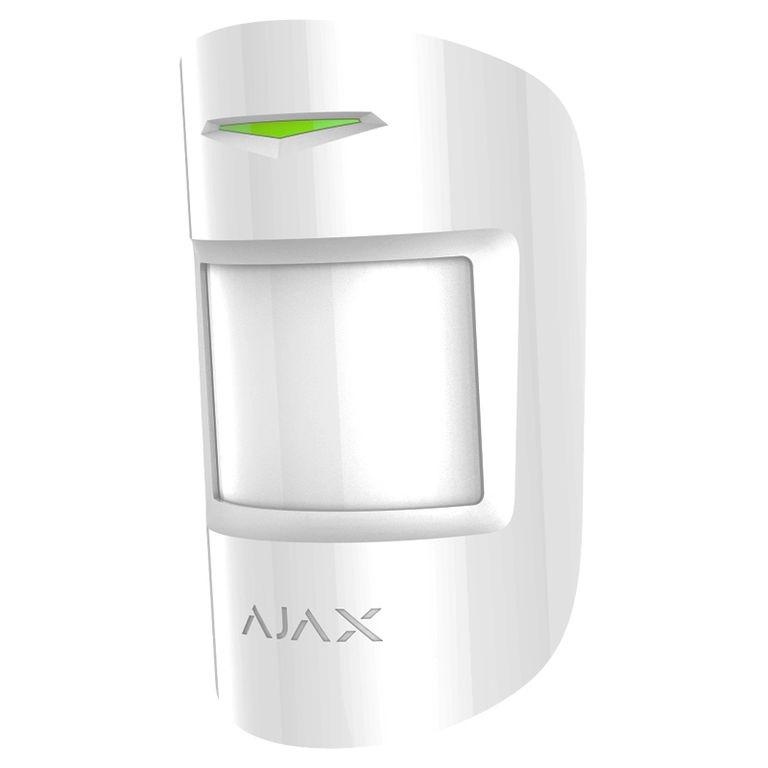 "Detector de miscare in dubla tehnologie PIR+MW, alb - AJAX; Detectie miscare: max. 12 m; Sensibilitate: ajustabila 3 nivele; Unghi detectie: 88.5° orizontal, 80° vertical; Viteza detectie: 0.3 ÷ 2 m/s; Imunitate PET: max. 20 Kg, inaltime 50 cm; Timp alarmare: 0.15 s; Senzori: PIR + microunde 24 (MOTIONPROTECT+WH)