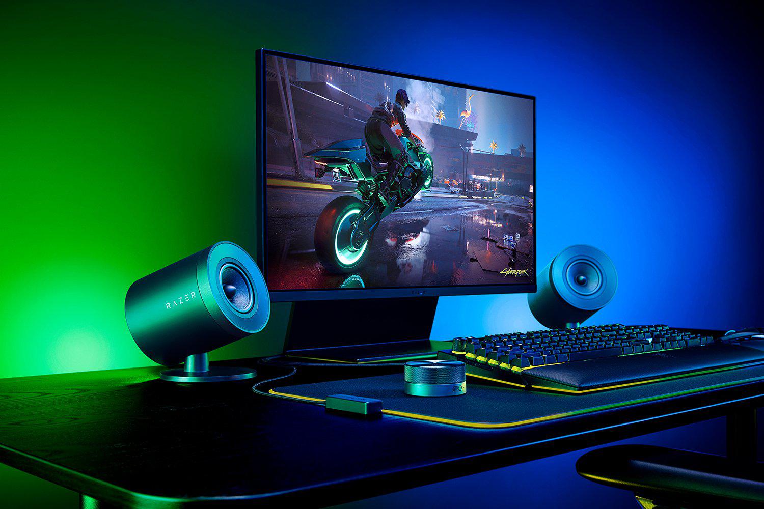 Sistem audio 2.1 Razer Nommo V2 Pro, wireless, bluetooth 5.3, negru (RZ05-04740100-R3G1)