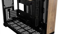 Carcasa CORSAIR 2500X Micro ATX Dual Chamber Black/Walnut Wood (CC-9011286-WW)