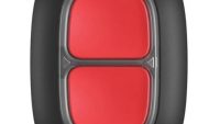 Buton panica / smart wireless, negru - AJAX; Numar butoane: 2; Utilizare ca buton panica sau control automatizari, cominicare bidirectionala; Protectie apasare accidentala: necesita apasare simultana, despartitor din plastic; Frecventa operare: 868.0 - 868.6 MHz, Putere RF: autoajustabila max. 20 (DOUBLEBUTTON BL)