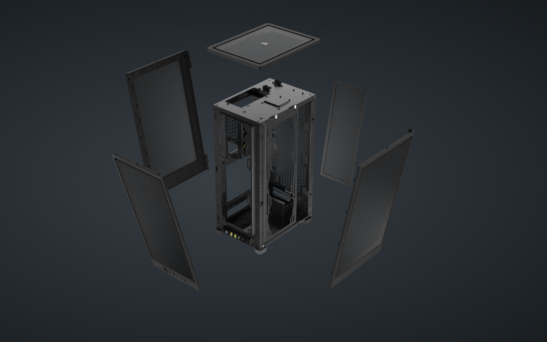 Carcasa Corsair 2000D Airflow Mini-ITX NEGRU (CC-9011244-WW)