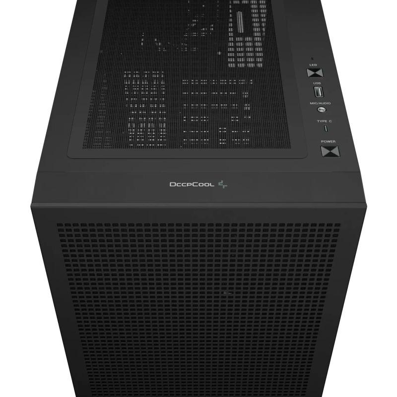 Carcasa DEEPCOOL CH560 DIGITAL Mid Tower ARGB NEGRU (R-CH560-BKAPE4D-G-1)