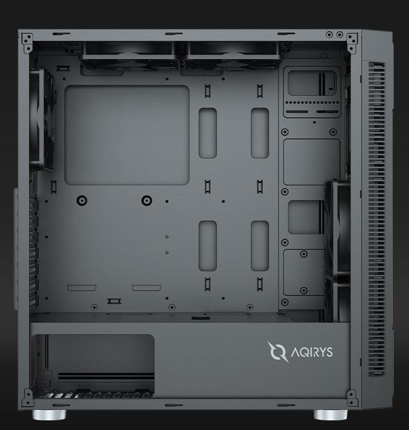 Carcasa Aqirys Ulas Midi Tower NEGRU (AQRYS_ULAS)