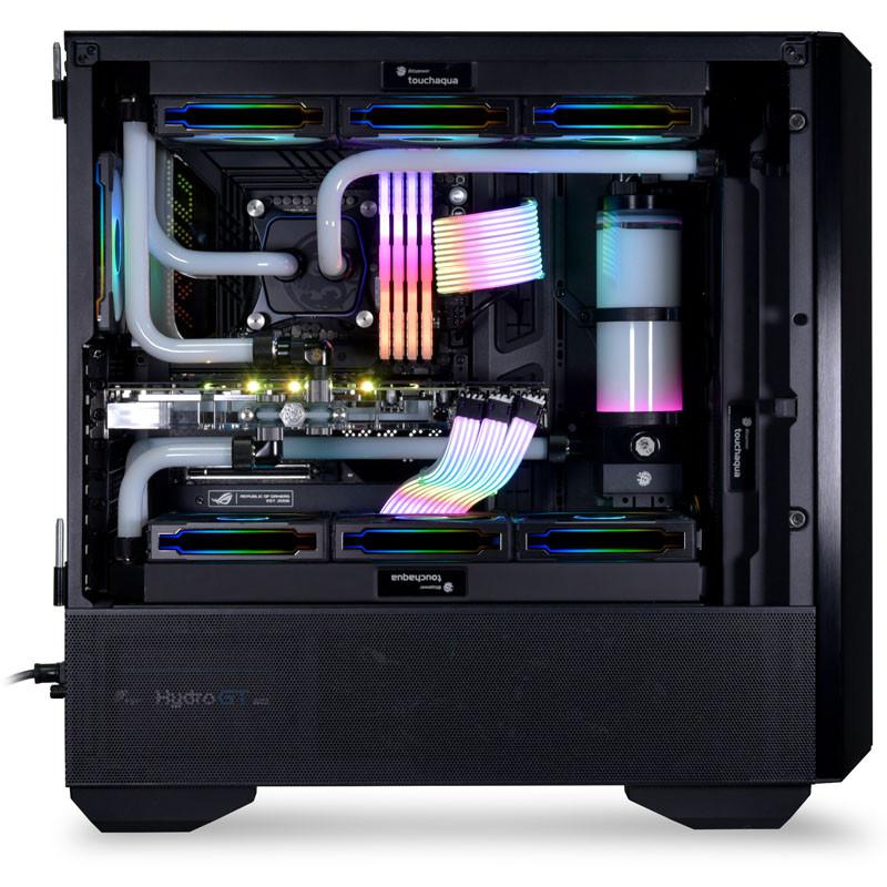 Lian Li LANCOOL III E-ATX Mid-Twr RGB negru, PCI-Slots 8, Preinstalled fans 4x 140 mm (LANCOOL III RGB BLACK)