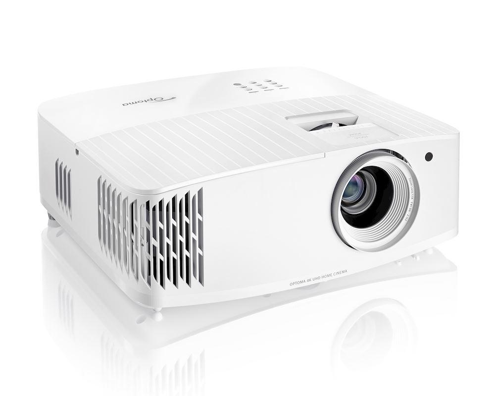 Proiector OPTOMA UHD38x, 3D, 4K UHD 3840* 2160, 4000 lumeni, 1.000.000:1, 16:9 nativ, 4:3 compatibil, dimensiune maxima imagine 300", distanta maxima de proiectie 9.9 m, lampa 4.000 ore/ 15.000 ore dynamic mode, 2* HDMI, audio out, S/PDIF, USB-A power 1.5A, RS232, 12V trigger, 26- 28 dB, full 3D (E9PV7GL06EZ3)