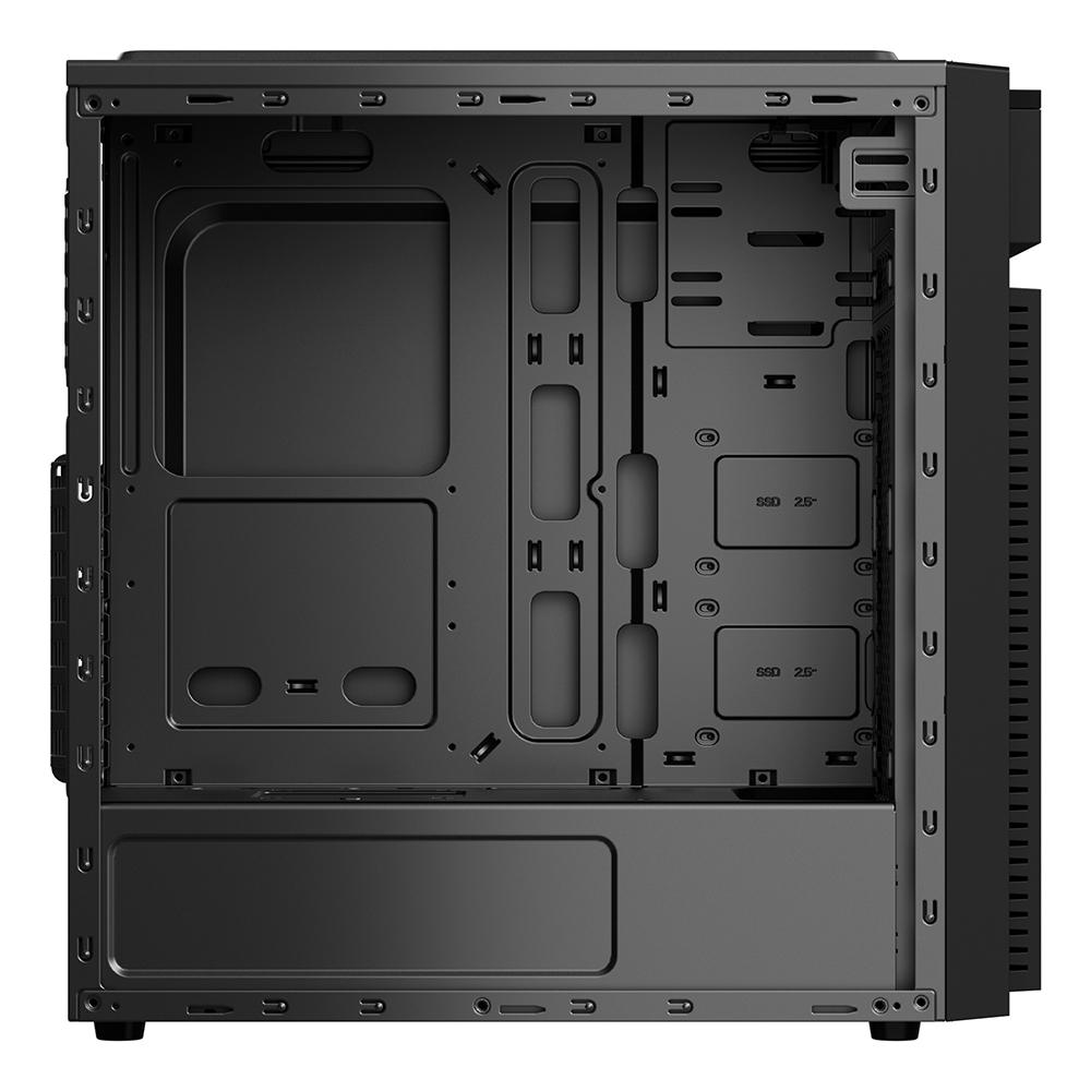 Carcasa Spacer TOP Mid Tower NEGRU (SPCS-GC-TOP-GLASS)