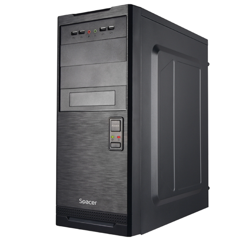 Carcasa SPACER SPCS-OC-STYLE, Mid Tower NEGRU (SPCS-OC-STYLE)
