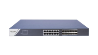 Layer 2 network switch designed for video data transmission 12 x 10/100/1000 Mbps ethernet ports and 12 x 10/100/1000 Mbps SFP ports IEEE 802.3, IEEE802.3u and IEEE802.3x network standards available Store-and-forward switching Delay of data-exchange less than 5us Safe and reliable using 4 KV high (DS-3E0524TF(B))