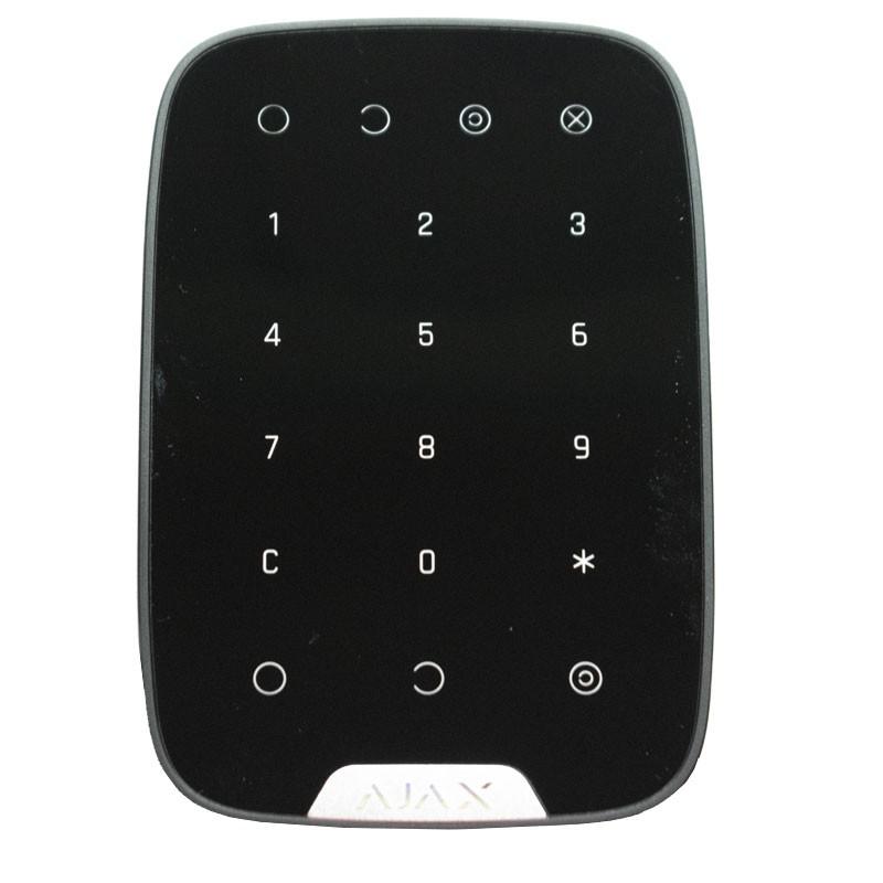 "Tastatura wireless, negru - AJAX; Armarea / dezarmarea sistemului, setare facila prin aplicatia Android / iOS; Indicatii armare / dezarmare, protectie cod gresit, Duress code, coduri utilizator ; Numar taste: 15 senzoriale; Frecventa operare: 868.0 - 868.6 MHz; Putere RF: autoajustabila max. 20 mW (AJAX KEYPAD BL)