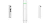 "Detector de geam spart GlassProtect, wireless, alb - AJAX; Detectie geam spart: max. 9 m, Sensibilitate: ajustabila 3 nivele; Unghi detectie: 180°; Timp alarmare: 0.15 s; Senzori: microfon cu electret Frecventa operare: 868.0 - 868.6 MHz; Putere RF: autoajustabila max. 20 mW; Criptare: AES (GLASSPROTECT WH)